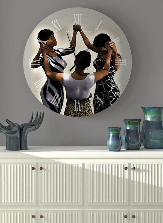 Gathered In My Name 5 Wall Clock